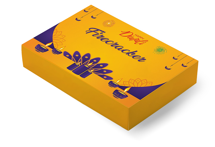Custom printed festive box designed by packaging companies offering innovative packaging solutions.