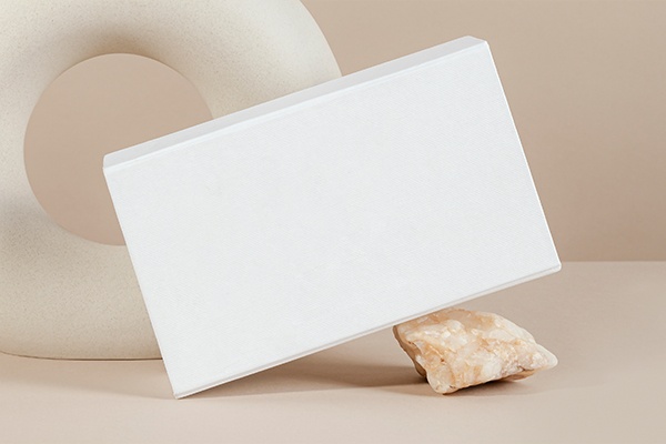 Custom cosmetic packaging box produced by packaging manufacturing companies.