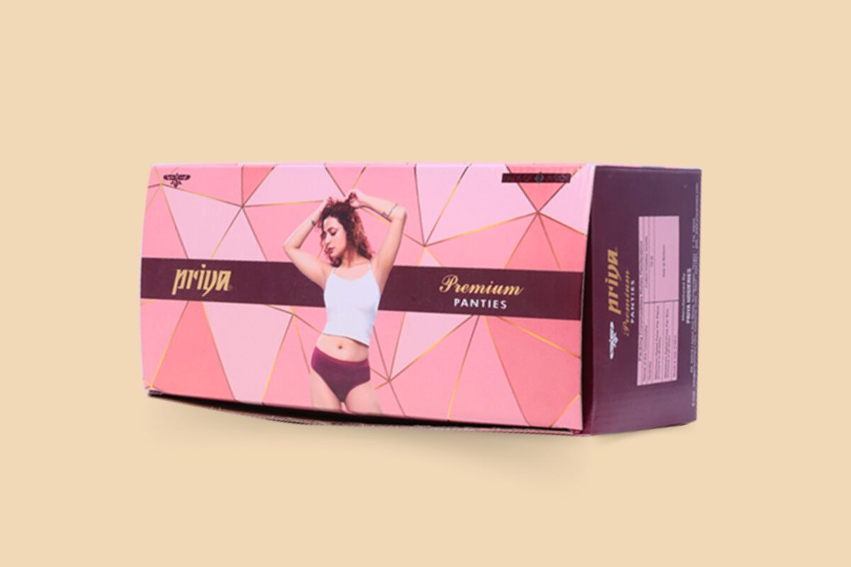High-quality lingerie packaging boxes manufactured by leading packaging manufacturers