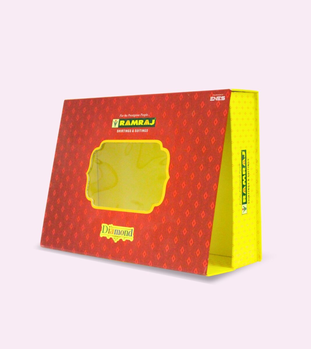 Custom garment packaging box by industrial packaging manufacturers