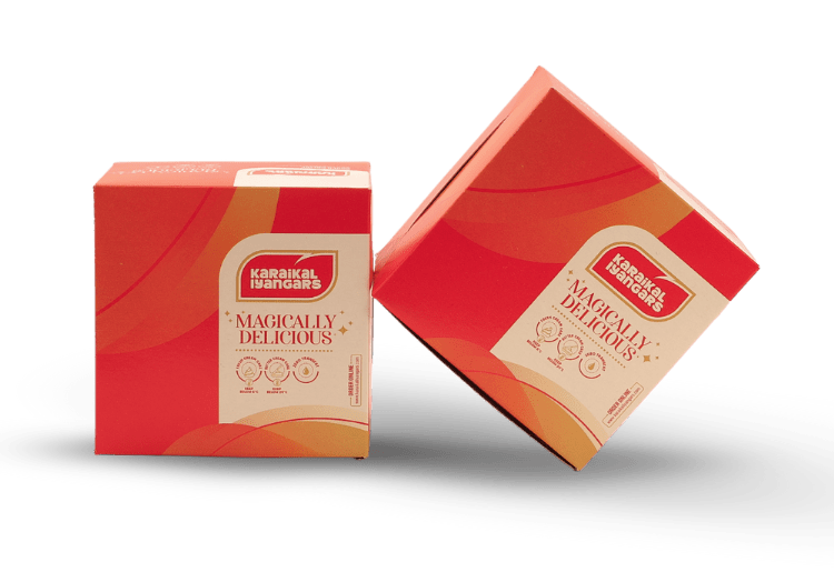 Custom food packaging box designed by professional packaging companies offering innovative packaging solutions