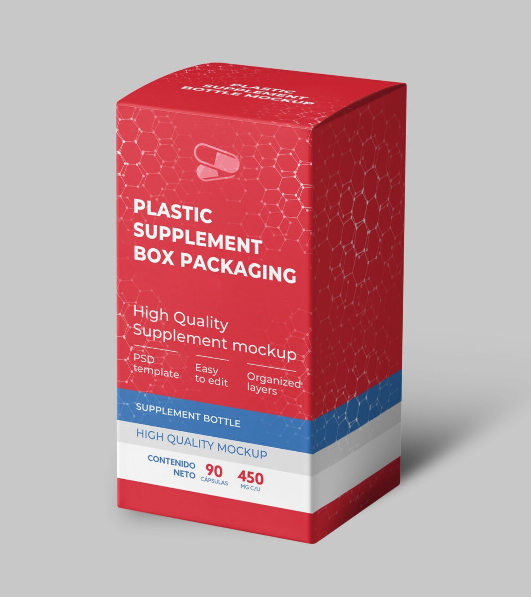 Custom pharmacy box manufactured by packaging manufacturers and box companies.