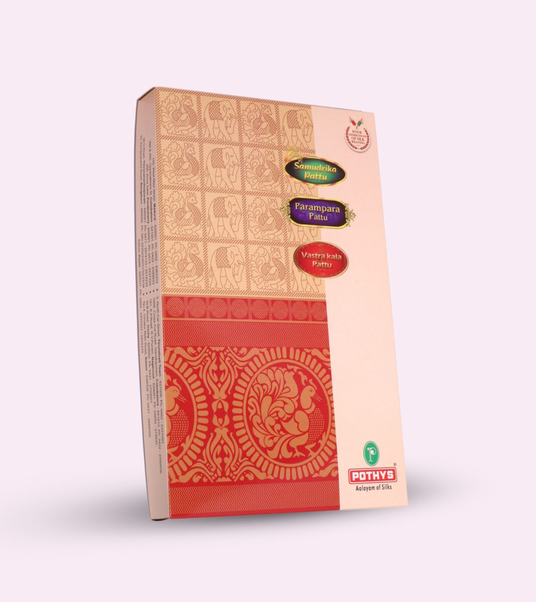 Elegant retail packaging box designed by expert box manufacturers and packaging companies.