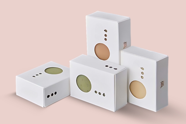 Eco-friendly soap packaging solution developed by packaging industry companies.