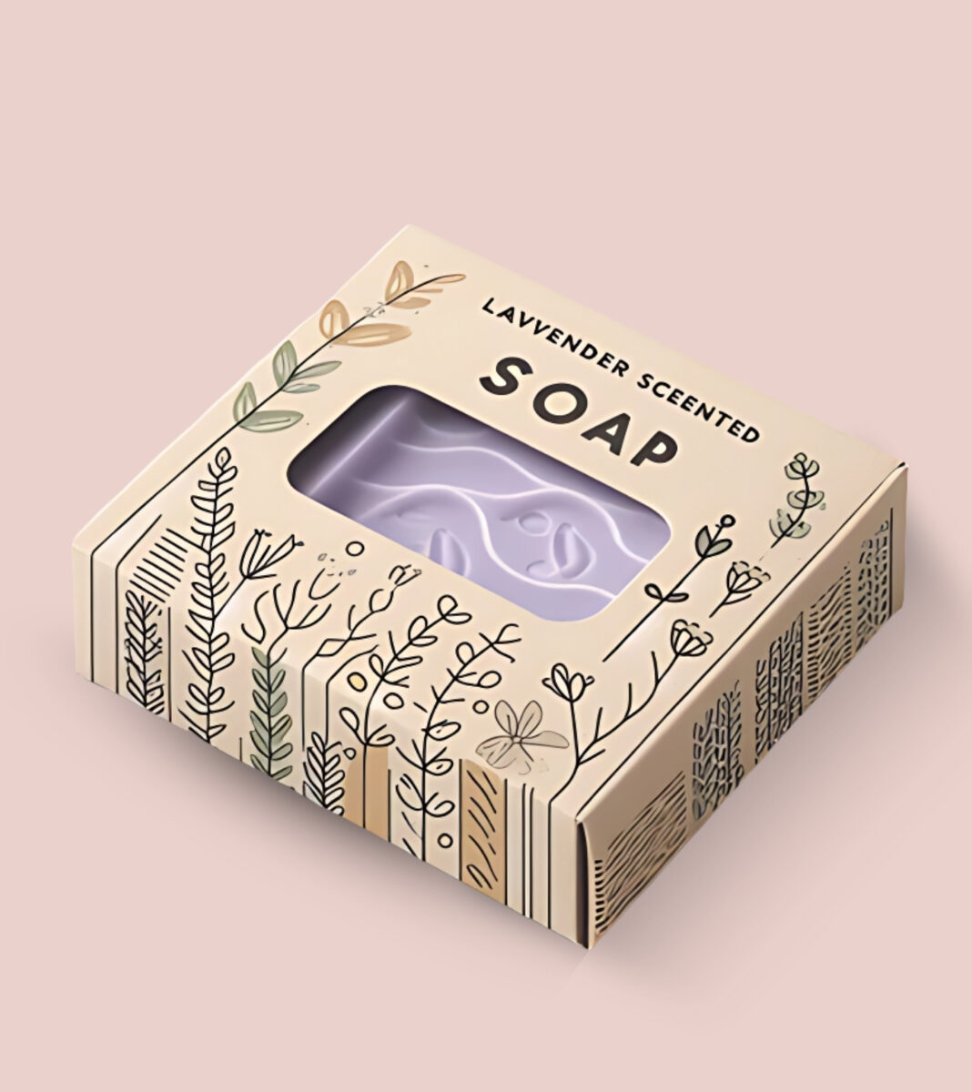 Attractive soap box packaging crafted by innovative packaging manufacturing companies.