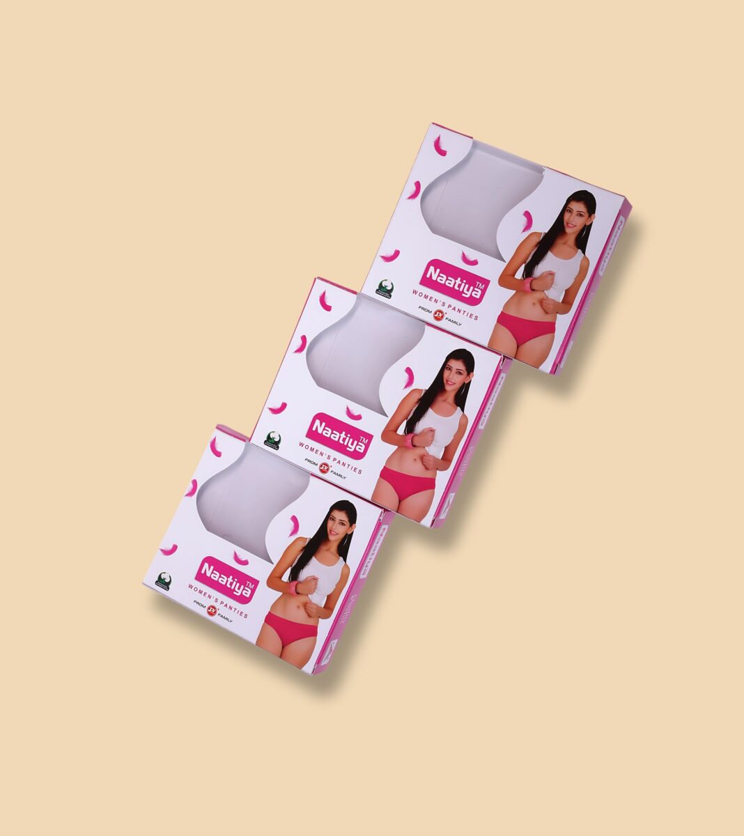 Fashion product packaging developed by professional packing company with modern designs