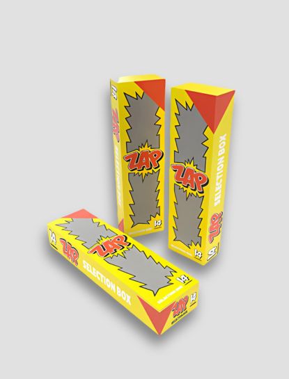 Custom festive box created by packaging companies for premium gift packaging.