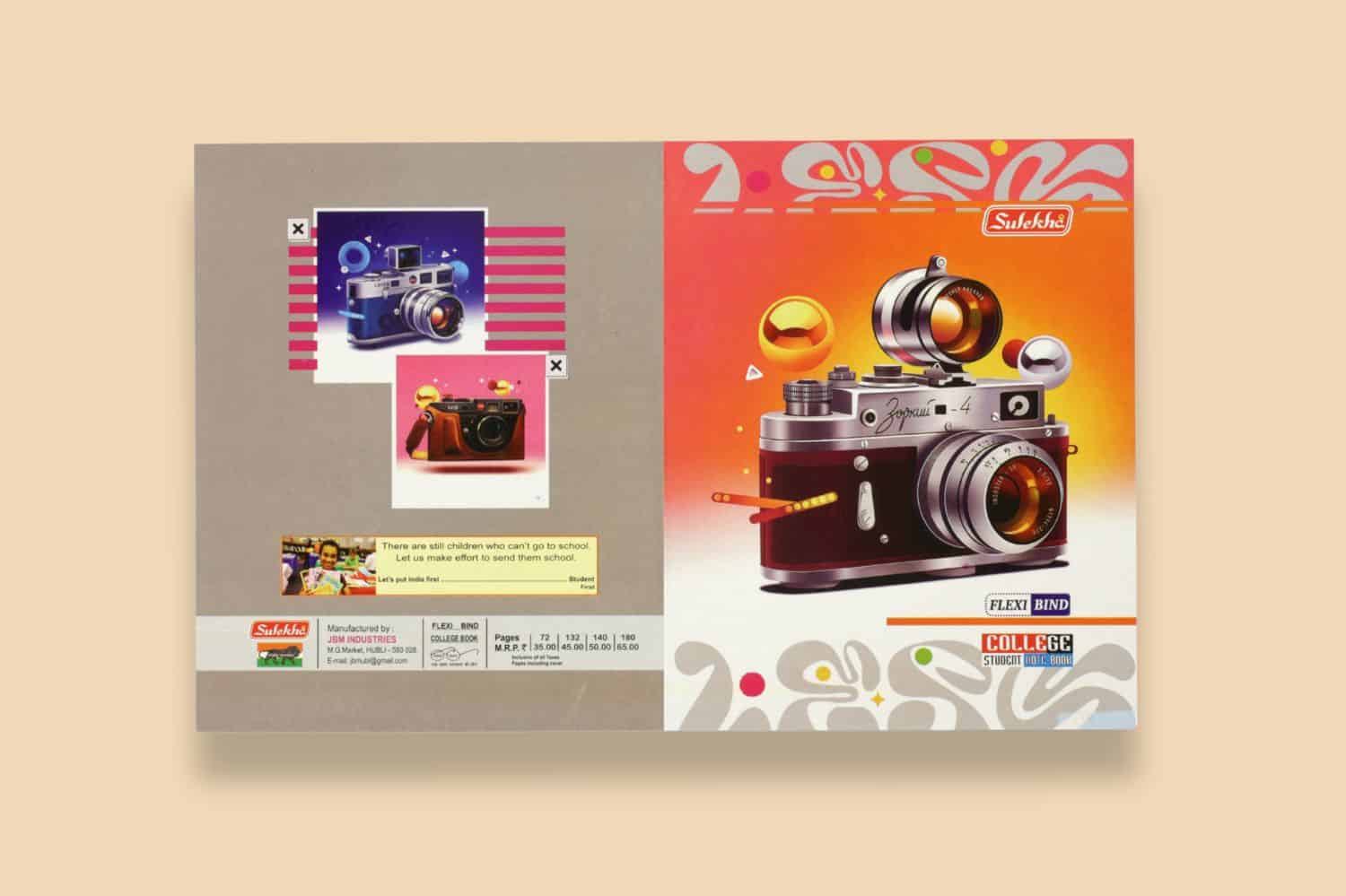 Notebook wrapper packaging by packaging manufacturing companies for custom packing solutions.