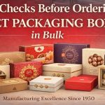10 Checks Before Ordering Sweet Packaging Boxes in Bulk