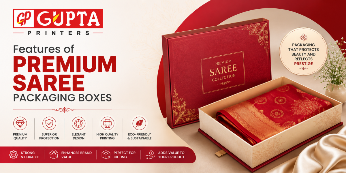 Features of Premium Saree Packaging Boxes